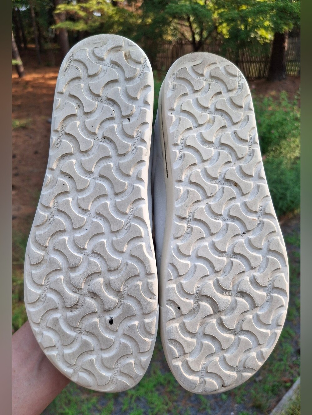 Birkenstock Women's Bend Low White Leather Minimalist Sneakers Sz 38/7.5 - Picture 8 of 10